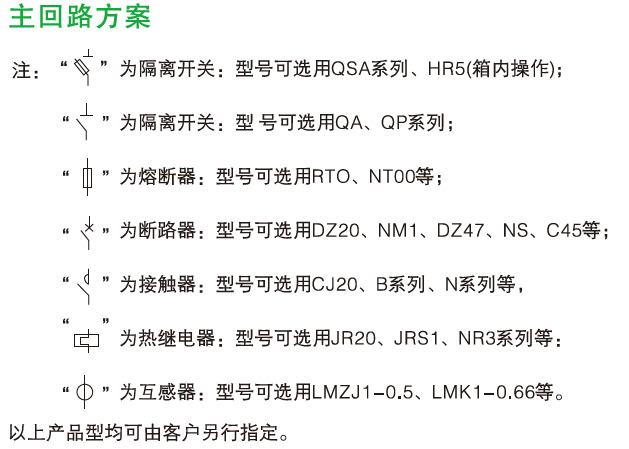 新型XL-21动力箱