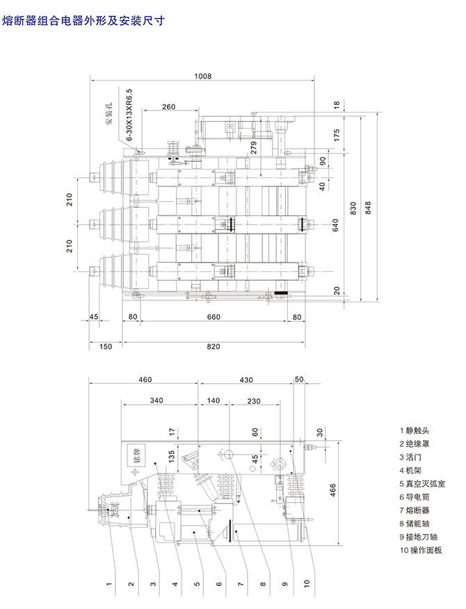 FZN25-12系列真空负荷开关型号含义4