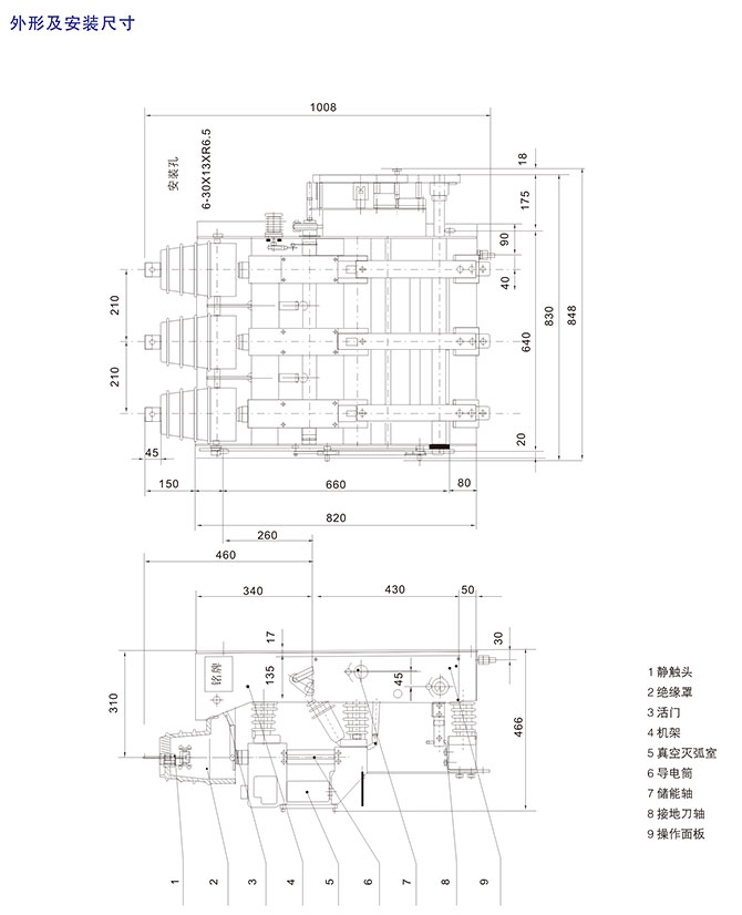 FZN25-12系列真空负荷开关型号含义5