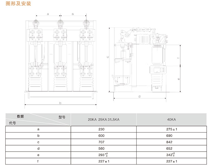 户内高压真空断路器型号及其含义3